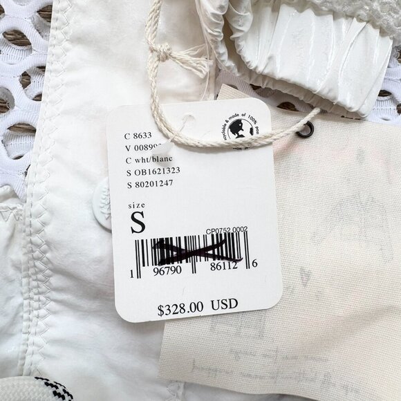 NWT Free People Movement Under The Sea Mesh Convertible Maxi Parka Jacket White - Picture 3 of 17